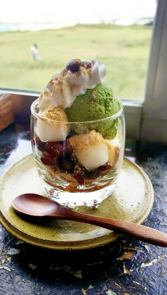 抹茶パフェ